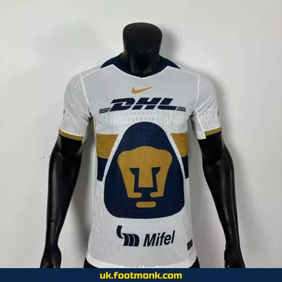 Pumas UNAM 2025 2026 home match jersey.