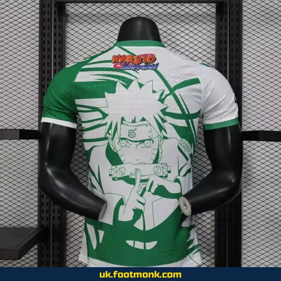 Real Betis Match Jersey 2025 2026 Naruto Shippuden.