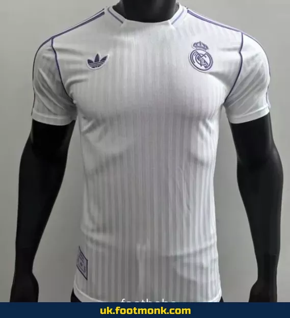 Real Madrid 2025 2026 Home Jersey White.