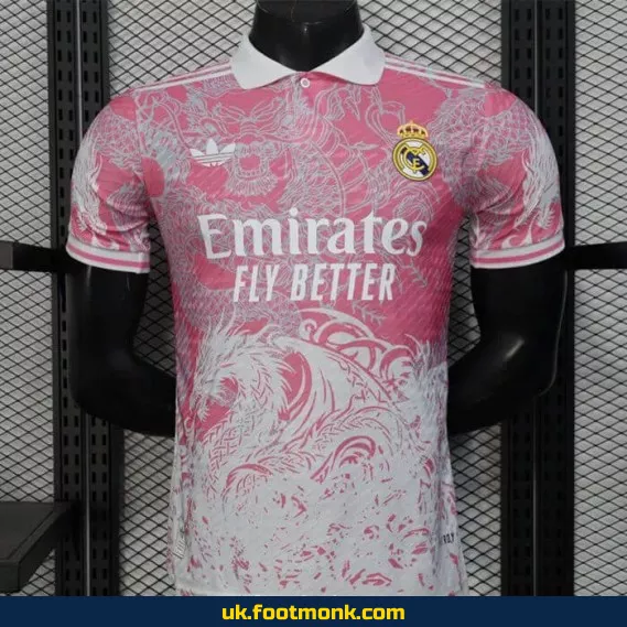 Match Jersey Real Madrid 2025 2026 Dragon Rose.