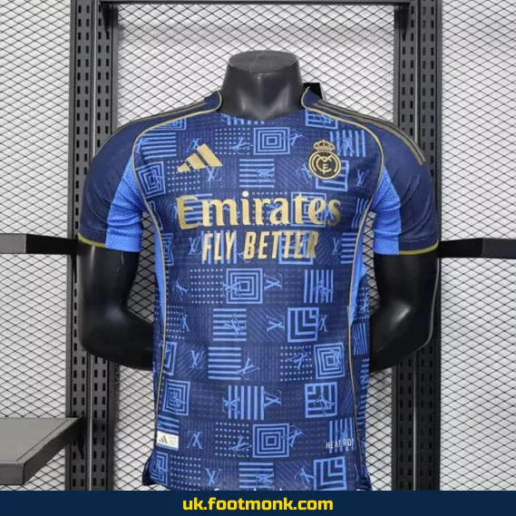 Match Jersey Real Madrid 2025 2026 Special edition blue.