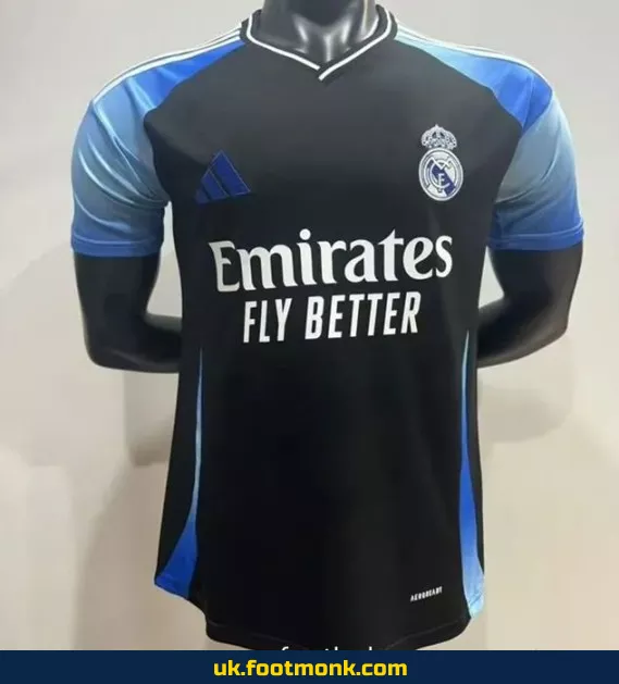 Real Madrid 2025 2026 Special Edition Black Match Jersey.