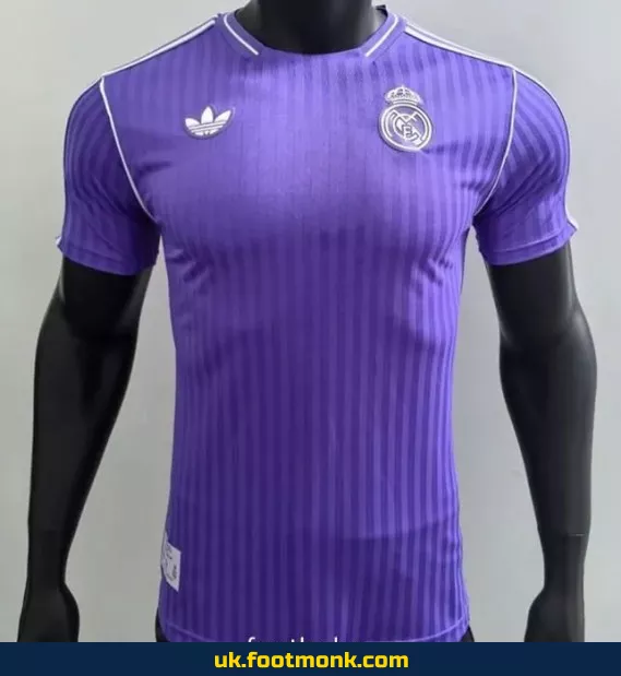 Real Madrid 2025-2026 Violet Match Jersey.