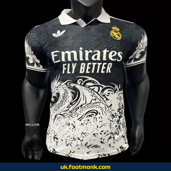 Real Madrid 2025-2026 dragon concept jersey K.