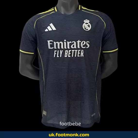 Away Real Madrid jersey 2025 2026.