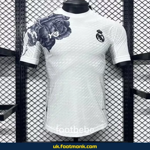 Real Madrid Match Jersey Y3 2024 2025 White.