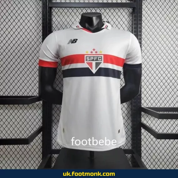 Match Jersey São Paulo 2024 2025 home White.