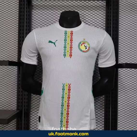 Home Senegal 2024 2025 jersey White.