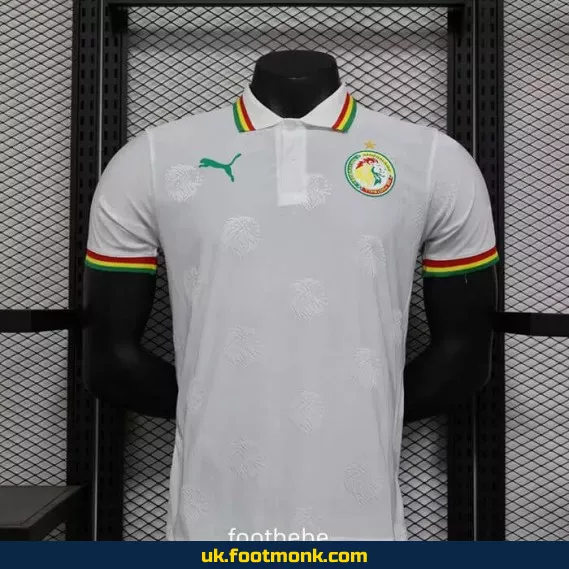 Senegal Match Jersey 2024 2025 special edition White.