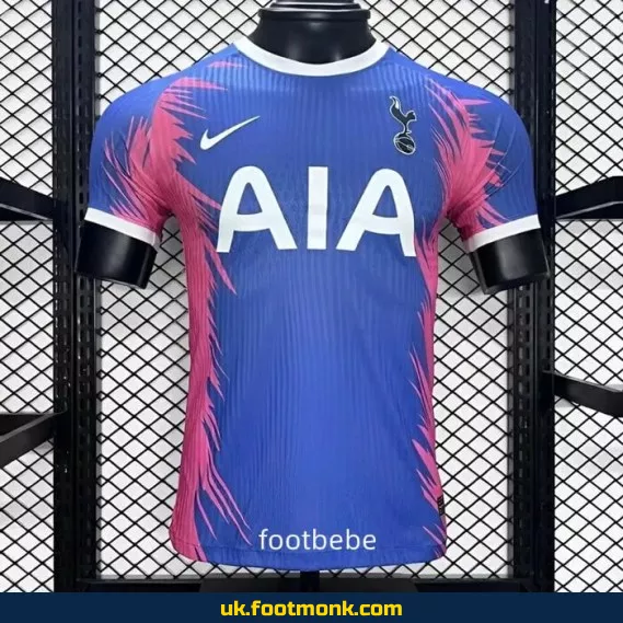 Tottenham 2024 2025 blue match jersey.