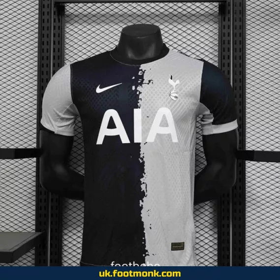 Match jersey Tottenham 2024 2025 black gray.