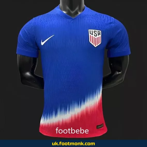 USA 2024 Match Jersey blue red special edition.