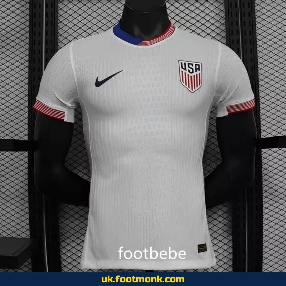 USA 2024 home match jersey White.