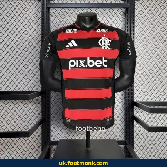 Flamengo home match jersey 2025 2026.
