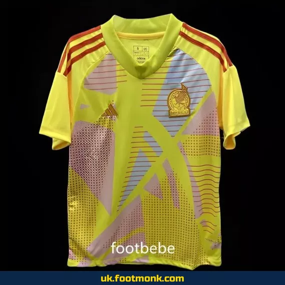 Mexico 2024 goalkeeper jersey yellow.