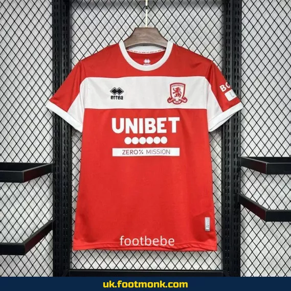 Middlesbrough 2024-2025 home jersey.