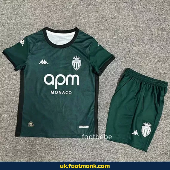 Monaco 2024-2025 Third Kit for Kids.