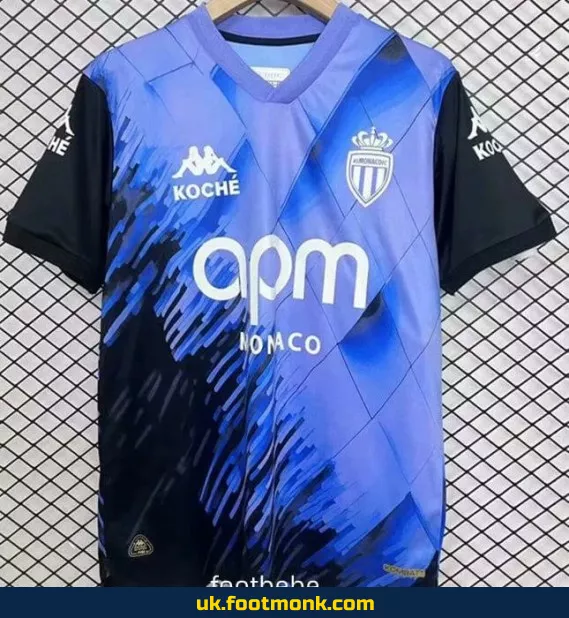 Monaco home jersey 2025 2026 special edition blue.