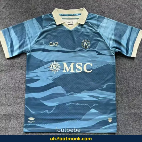 Naples EA7 2025 Fourth Jersey.