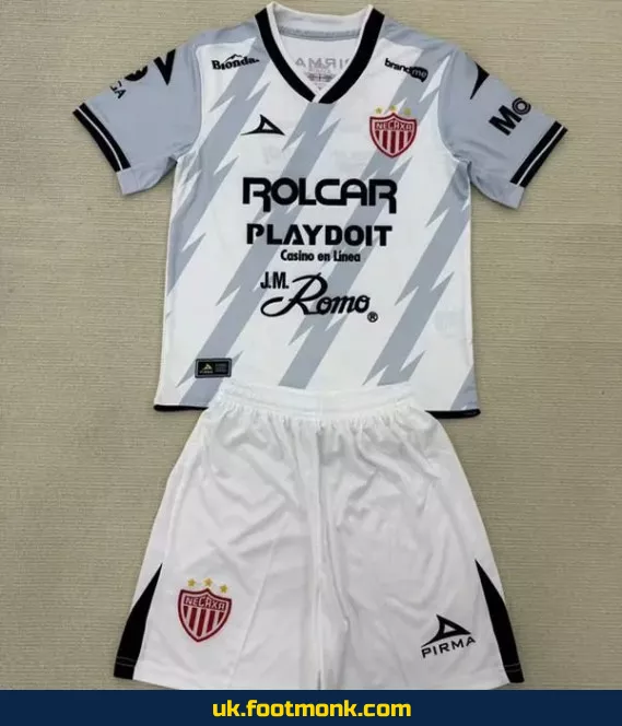 Necaxa away jersey for kids 2025.