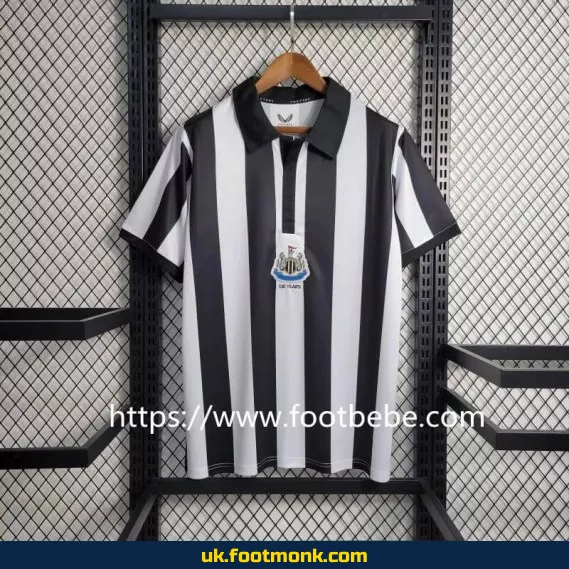 Newcastle United 2023 130th anniversary home jersey.