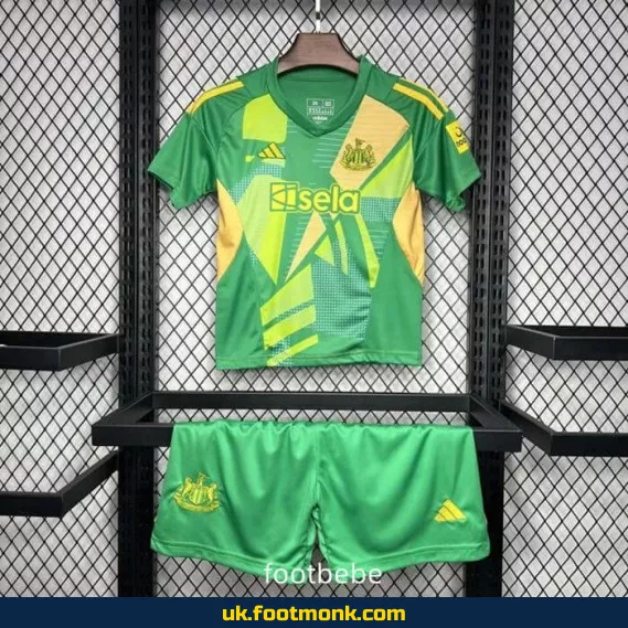 Newcastle United Kids Jersey 2024 2025 green.