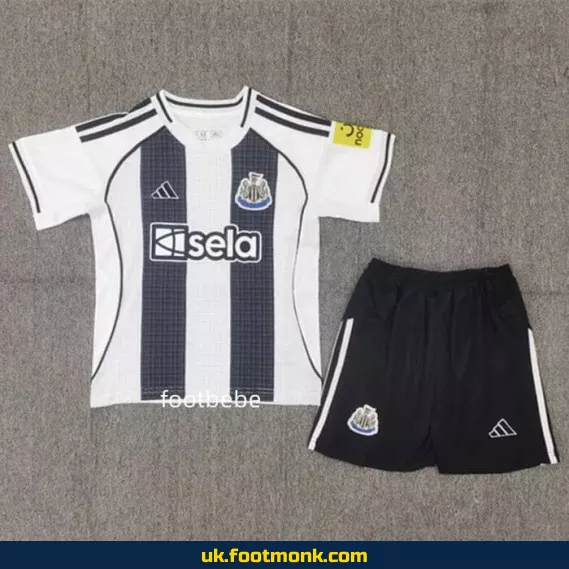 Newcastle United Kids Home Jersey 2025 2026.