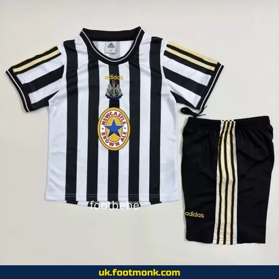 Newcastle United 1997 home vintage kids jersey.