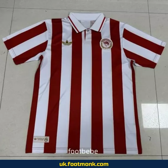 Olympiacos jersey 1925 2025 100 years.