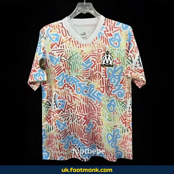 Olympic Marseille Jersey 2024 2025 Africa 13 White.