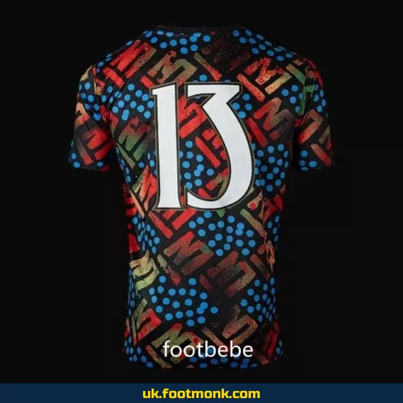 Olympic Marseille jersey 2024 2025 Africa 13 black.