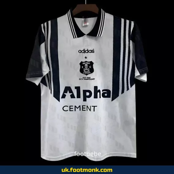 Orlando Pirates Vintage 1996 1997 home jersey.
