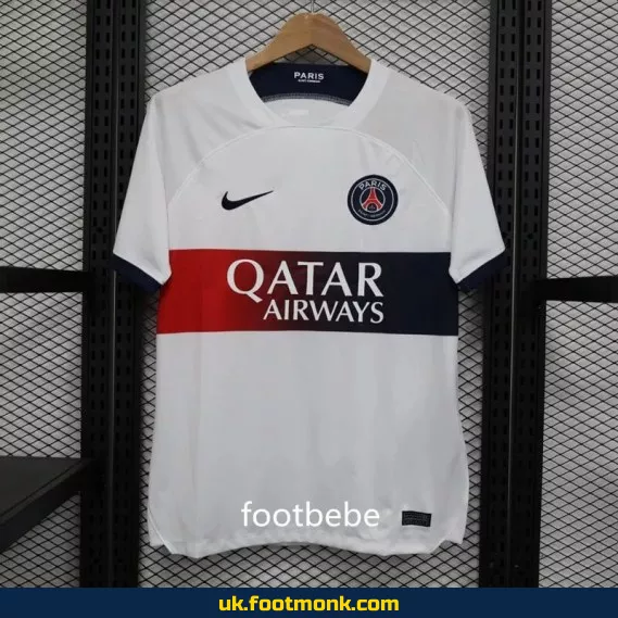 PSG away jersey 2023 2024 White.