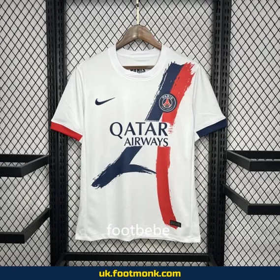 PSG 2024 2025 White Jersey.