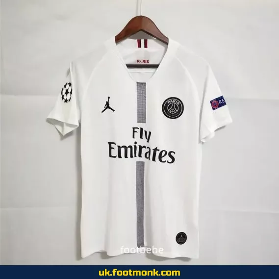 PSG Jordan vintage 2018-2019 white jersey.