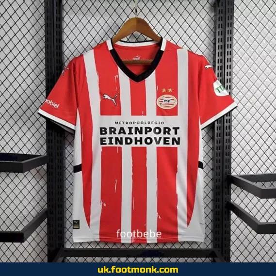 PSV Eindhoven 2024-2025 home jersey.