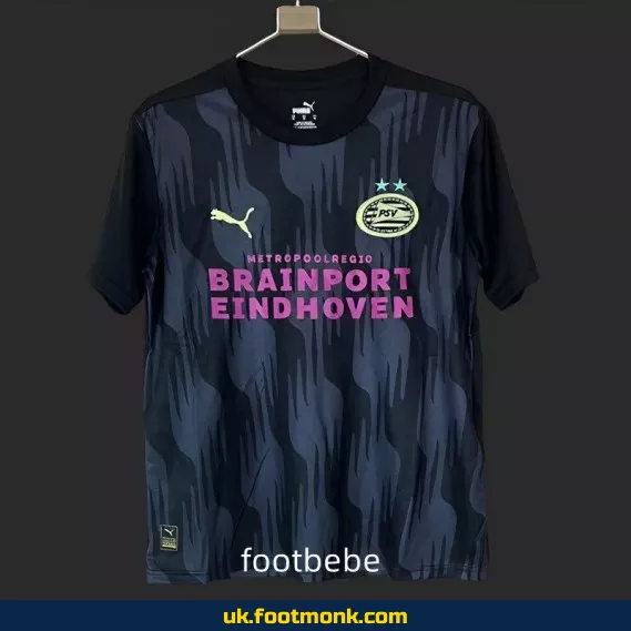 PSV Eindhoven 2024-2025 black jersey.