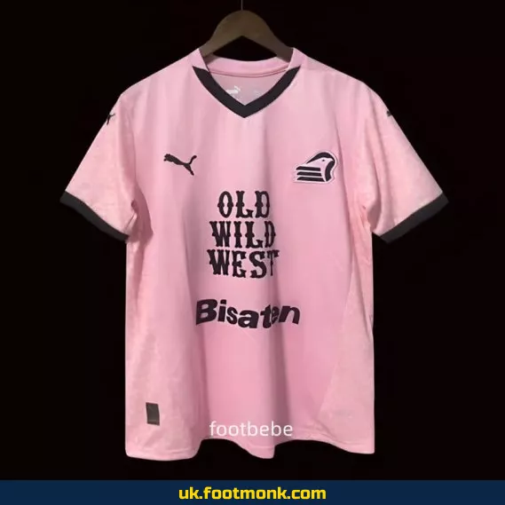 Palermo 2024-2025 home pink jersey.