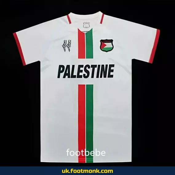 Palestine jersey 2023 2024 white.