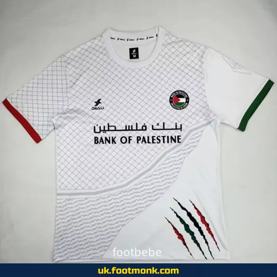 Palestine Jersey 2024 2025 White A.