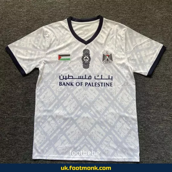 Palestine 2024 2025 white special edition jersey.