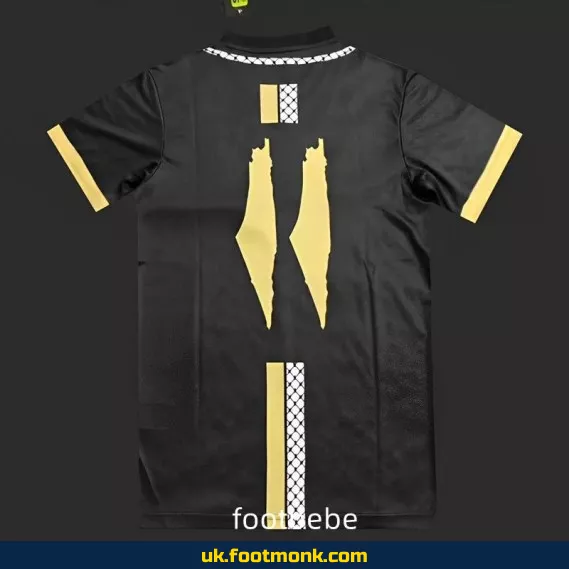 Palestine jersey 2024 2025 black.
