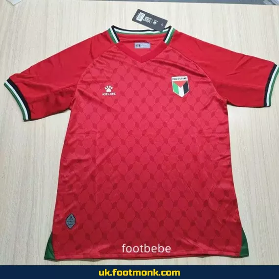 Palestine jersey 2024 2025 red.