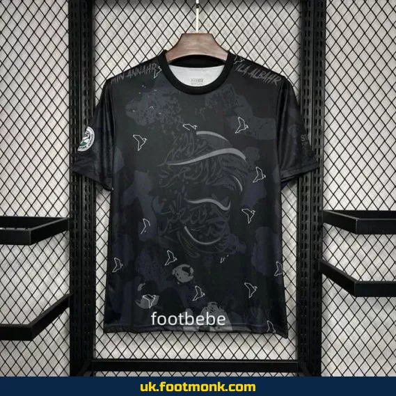 Palestino 2024-2025 black special edition jersey.