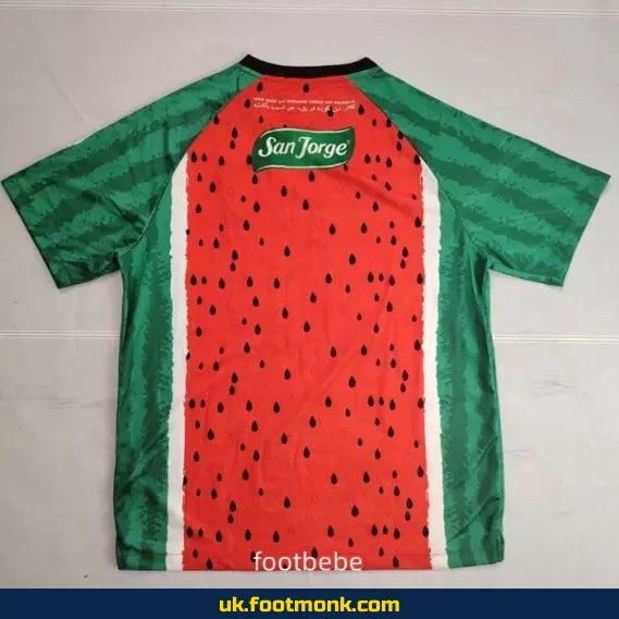 Palestino Jersey 2025 2026 Special red edition.