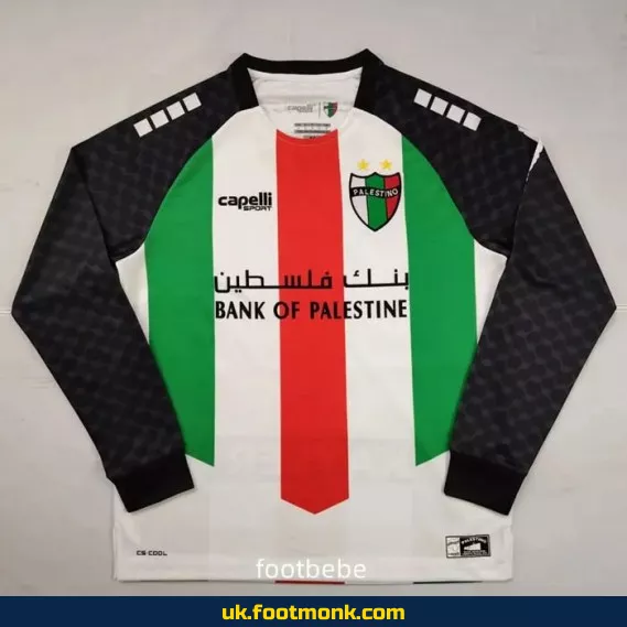 Palestino 2025-2026 home long-sleeved jersey.