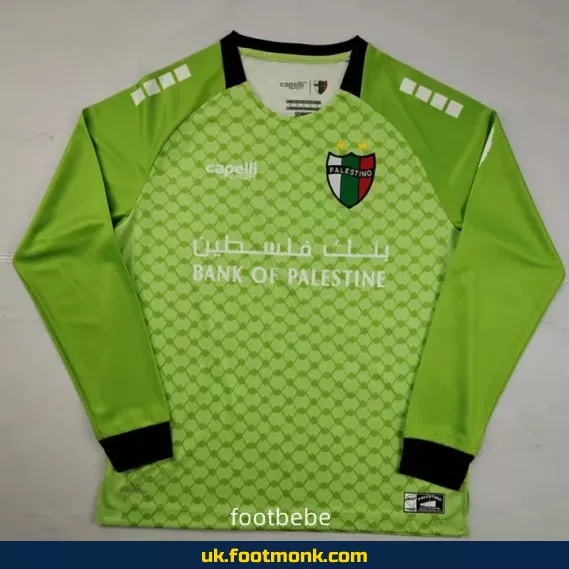 Palestino jersey 2025 2026 green Long sleeves.