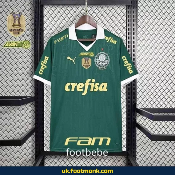 Palmeiras 2024 2025 home jersey with sponsorship.
