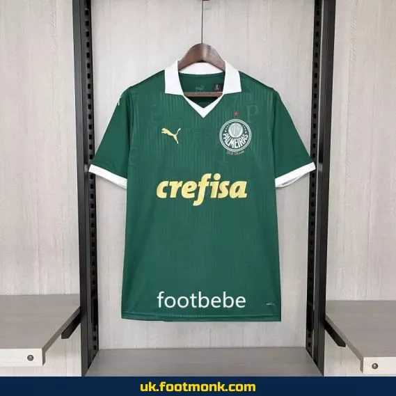 Palmeiras 2024-2025 home green jersey.