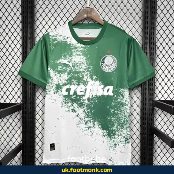 Palmeiras 2024-2025 special edition green white jersey.